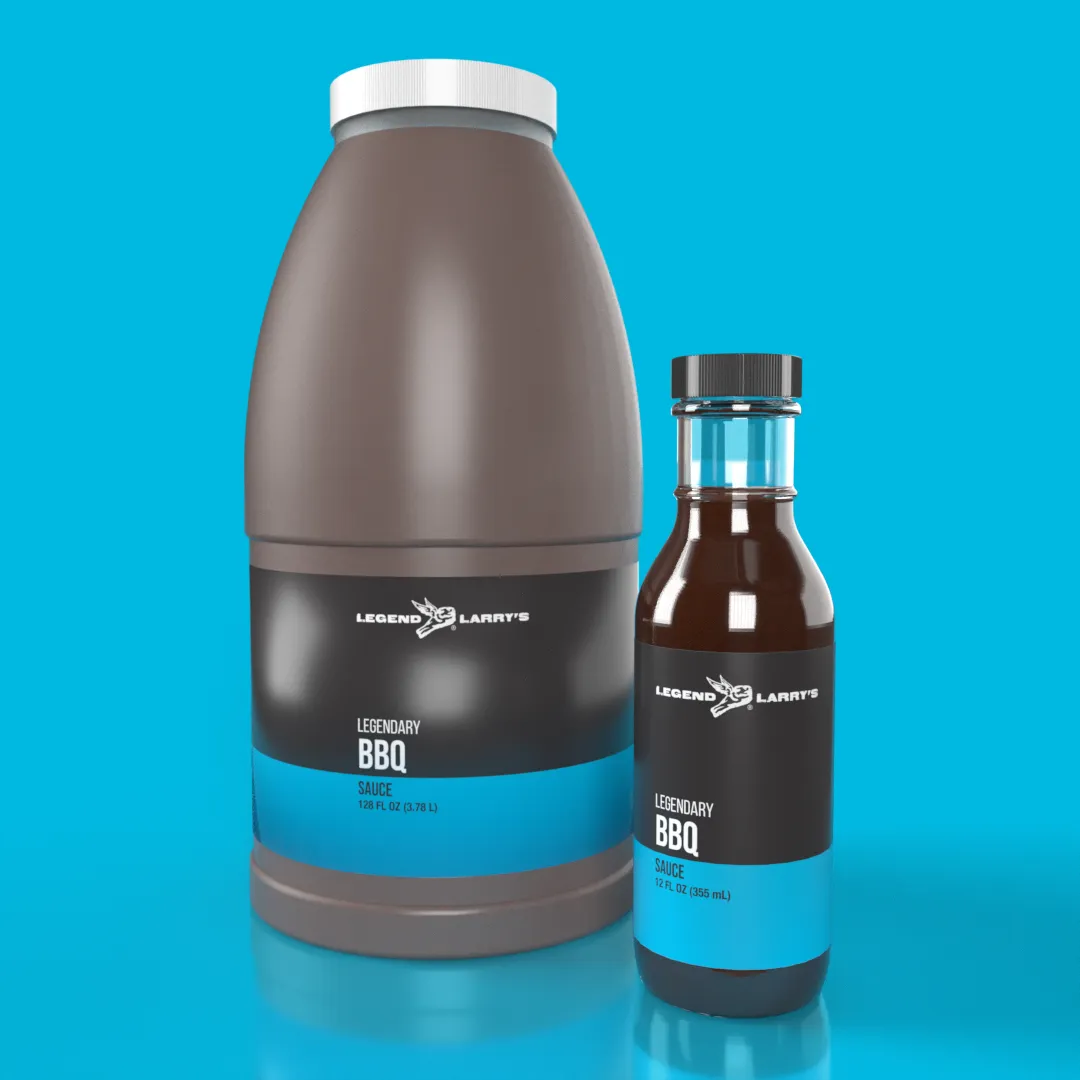 BBQ sauce bottle